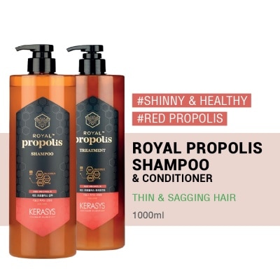KERASYS - Kerasys Royal Propolis Volume Shampoo & Conditioner (1L)