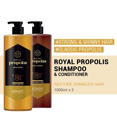 KERASYS - Kerasys Royal Propolis Repair Shampoo & Treatment (2 x 1L)