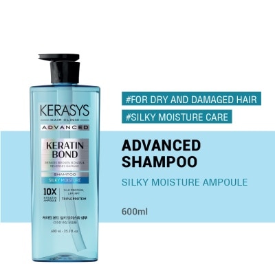 KERASYS Kerasys Advanced Keratin Bond Silky Moisture Shampoo (600ml)